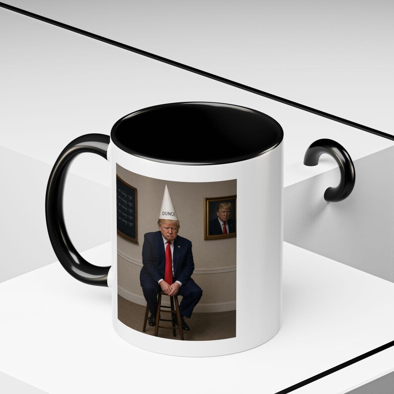 Trump photo in Dunce Cap image 7