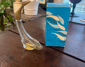 Botella miniatura Avon Dolphin con caja