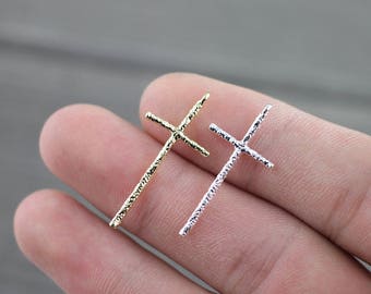 Gothic Jewelry Large Antique Silver Cross Necklace Vintage Festival Jewellery Gothic Jewelry Large Antique Silver Cross Necklace Vintage Festival Jewellery