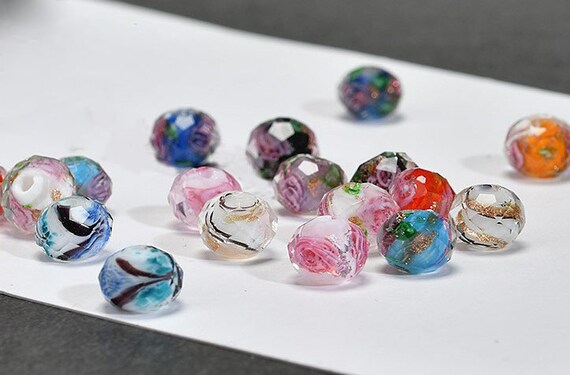 Small glass 2024 beads bulk