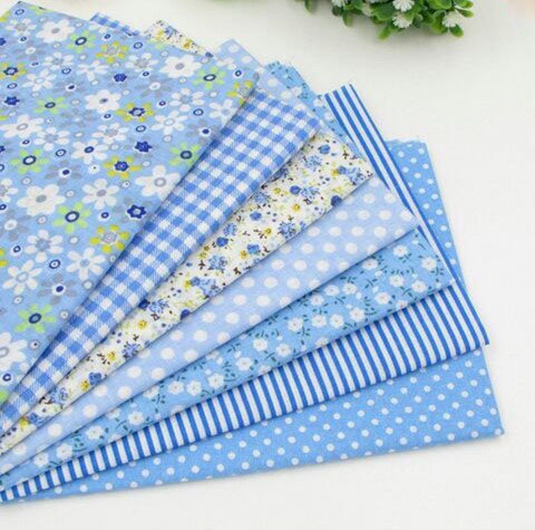 Scrap Bundle Fabric Scraps Cotton Fabric Remnants Flower Fabric Scrap
