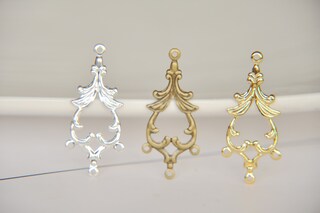 10 Orecchini Base Porta Cabochon Rotondi – Attacco Da 10 Mm – Colore Oro, Ottone – Per Creazione Gioielli Fai Da Te