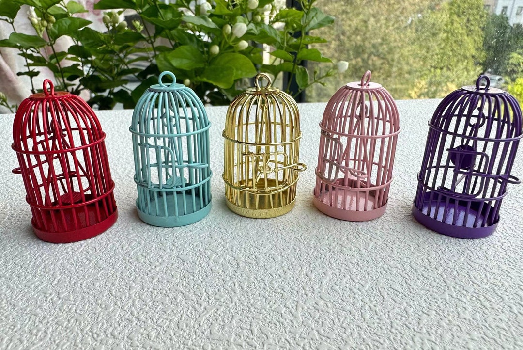 3pcs Large Bird Cage - Bird Cage Decor - Decorative Bird Cage - Bird ...
