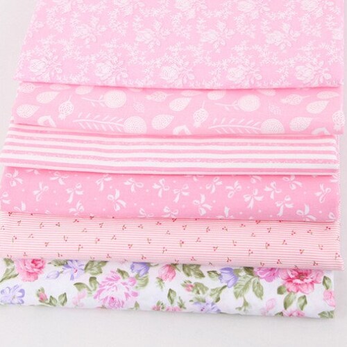 Scrap Bundle Fabric Scraps Cotton Fabric Remnants Flower Etsy