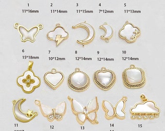 Breloques Jumbo Moon / Slime - Cabochons En Vrac Pour DIY Et Artisanat - Neuf