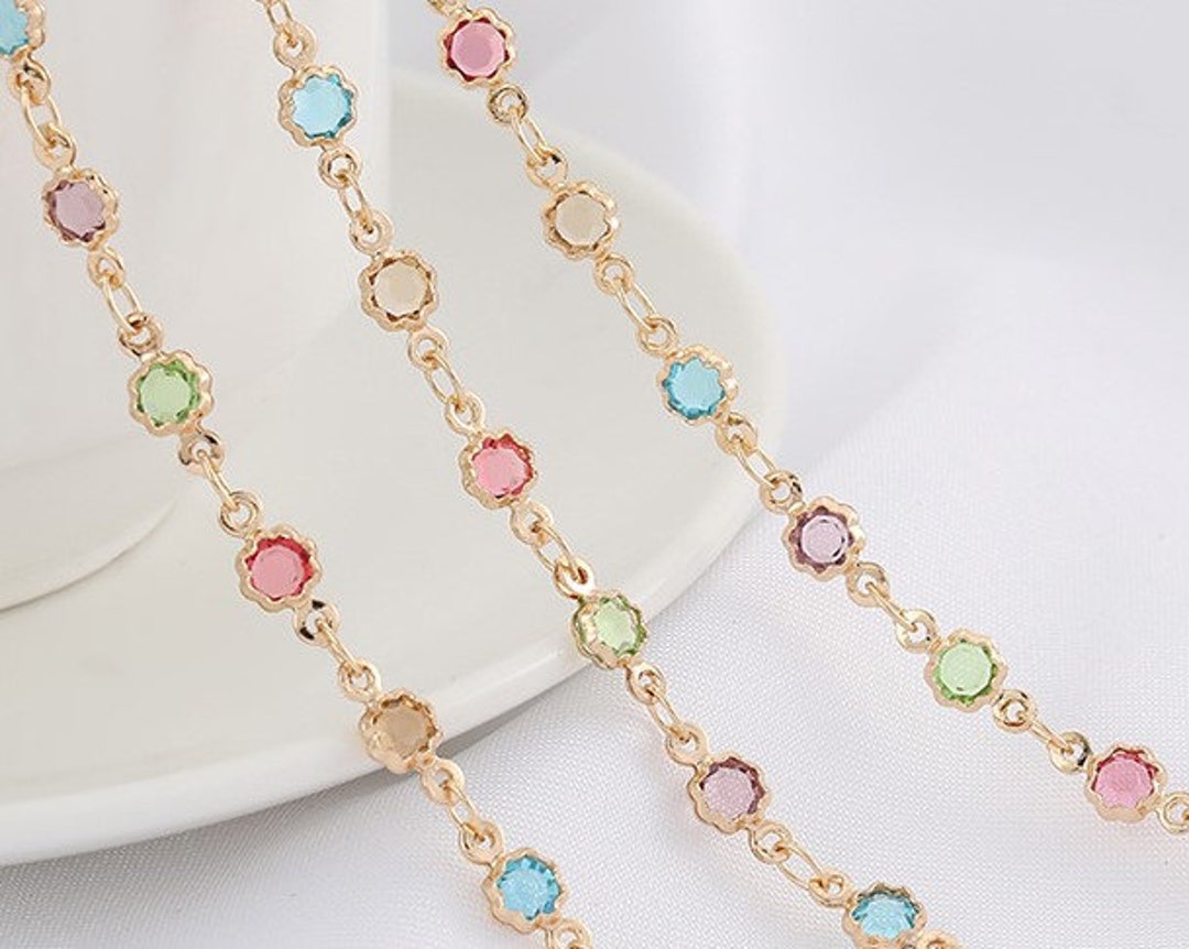 Semplice Cavigliera Con Catena In Oro, Braccialetti Alla - Foto 3