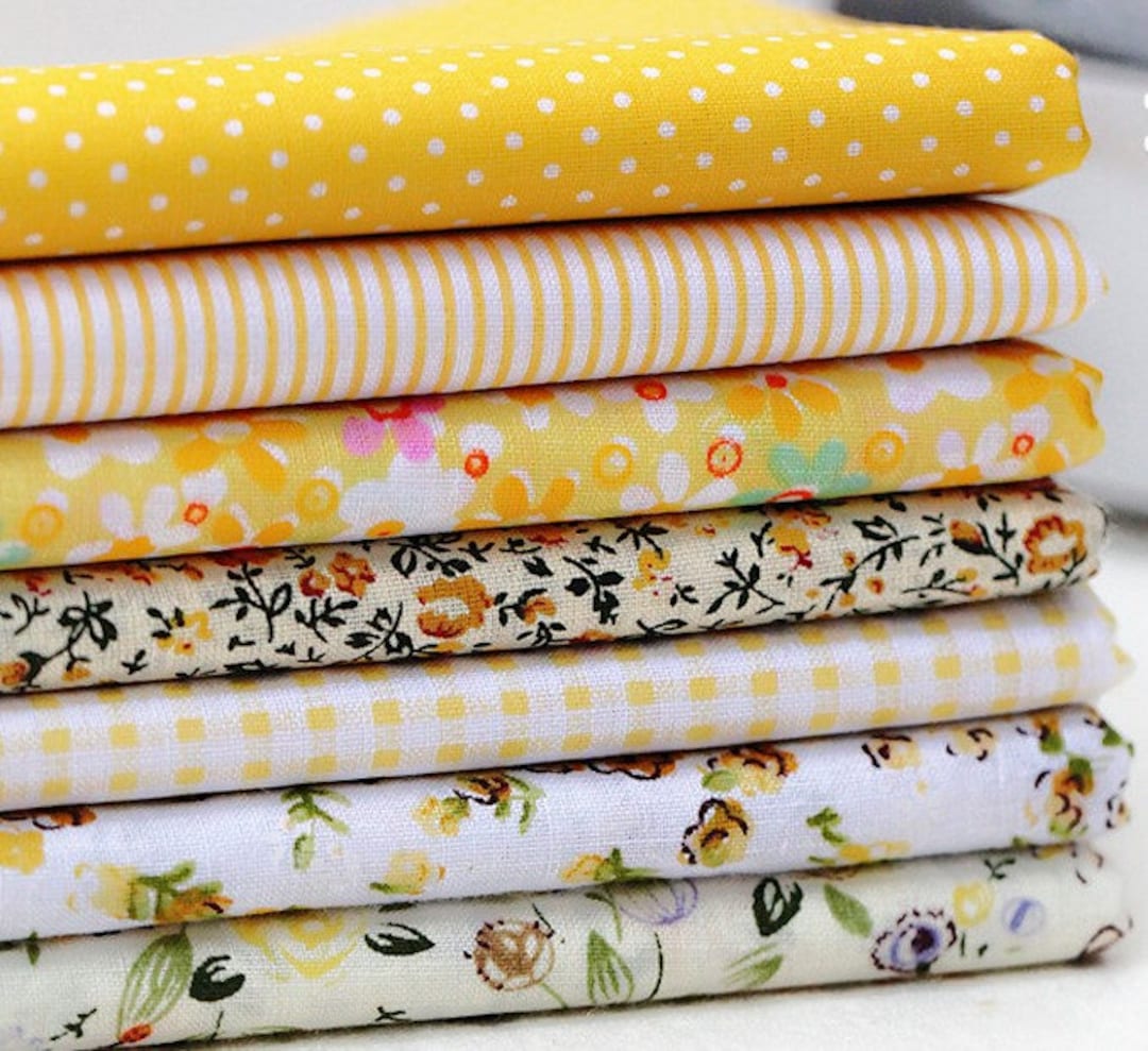 Scrap Bundle Fabric Scraps Cotton Fabric Remnants Flower Etsy