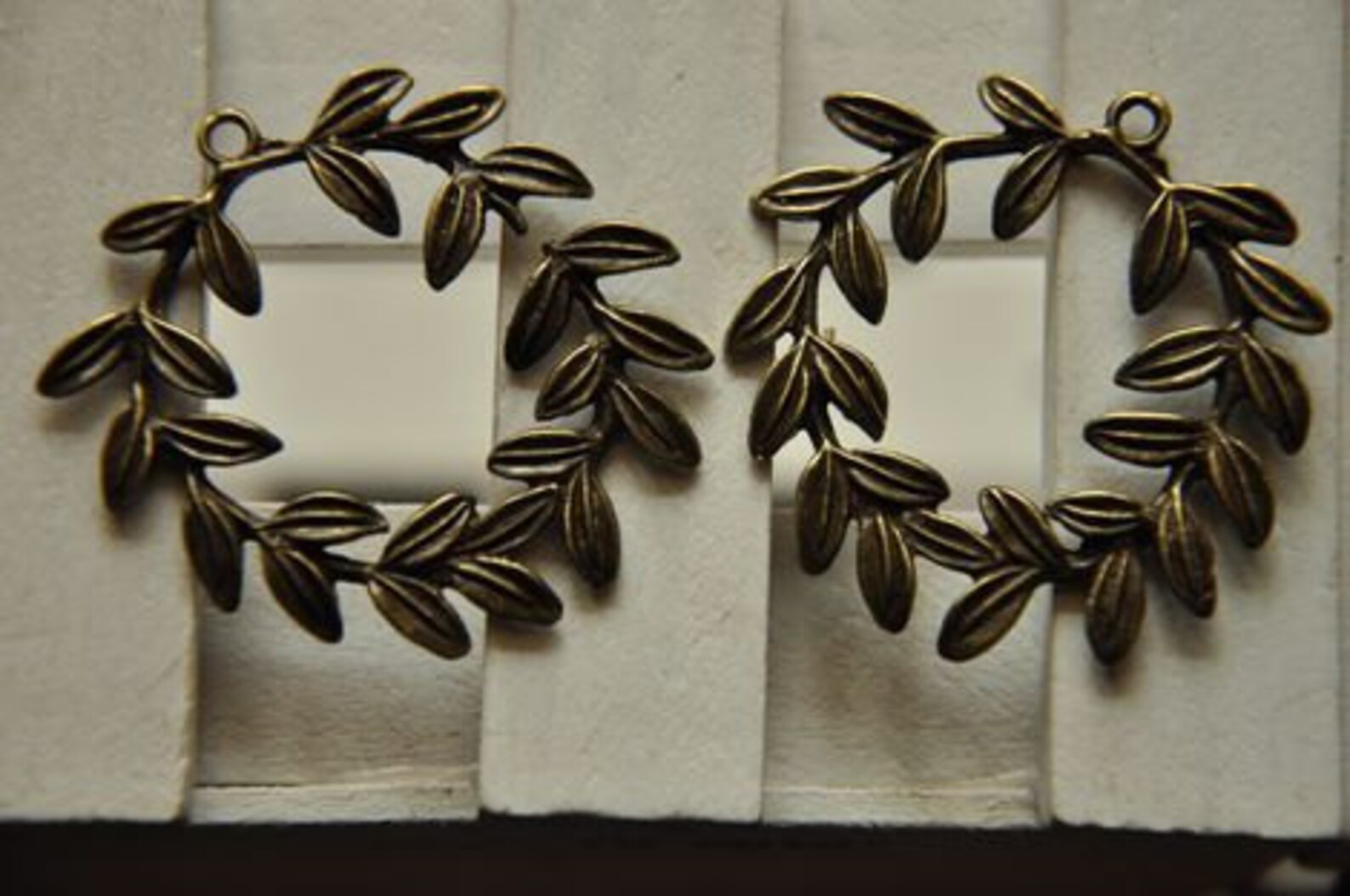 Antique Bronze Leaf Antique Bronze Tree 10 Pcs Antique Etsy