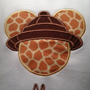 Disney Safari Animal Kingdom Applique Shirt