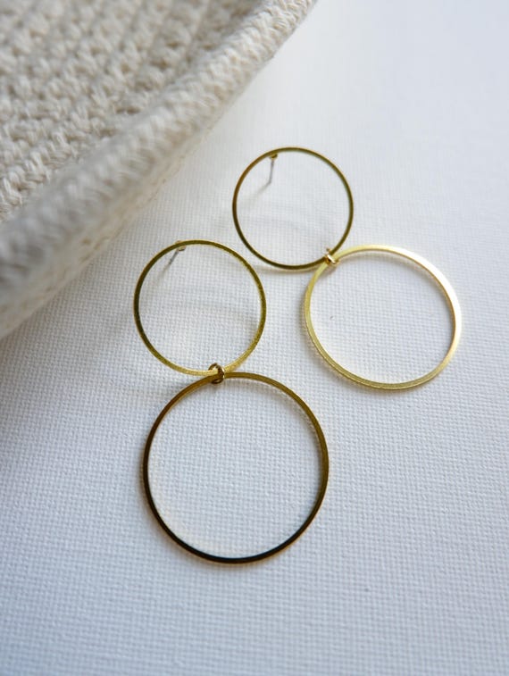 Double Hoop Earrings