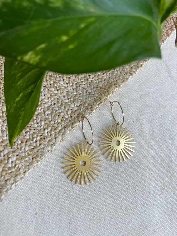 Sunburst Hoops