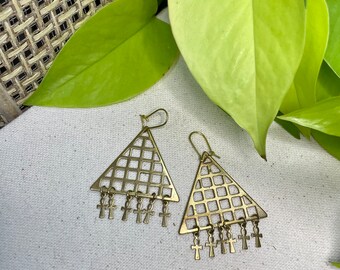Pyramids Earrings