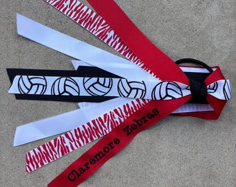 PRIVATE LISTING - Claremore Zebras Volleyball Team Streamers
