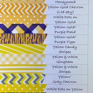 Choose Your Team Colors, Sport, Ribbons, and Length - Ribbon Streamer ...