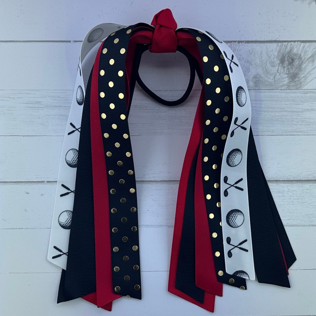 Choose Your Team Colors, Sport, Ribbons, and Length - Ribbon Streamer ...