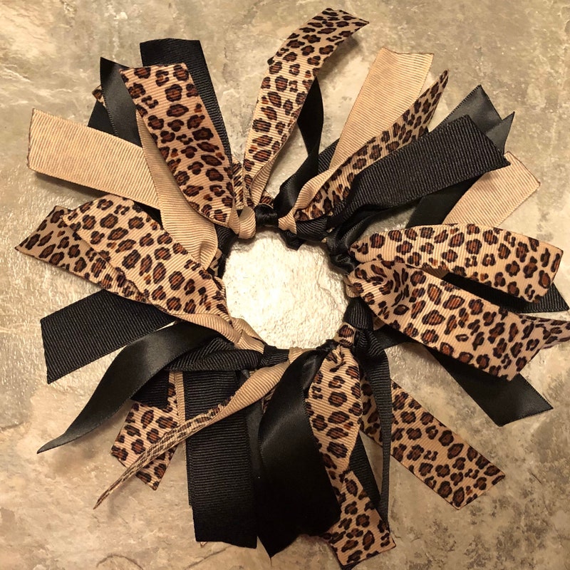 Cheetah Print Ribbon - Etsy