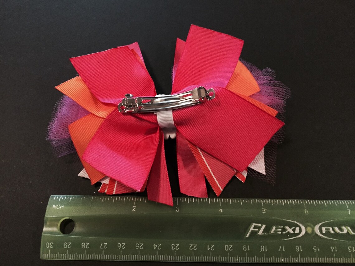 Pineapple Hairbow Pineapple Hair Bow Pineapple Ribbon Etsy