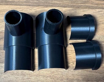 35/36mm Elite Greenhouse Gutter Fittings Set | Half Round Stop Ends & Outlets | Rainwater Collection Kit | Water Butt Connector