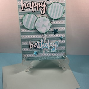 Stars & Glitter Birthday Card