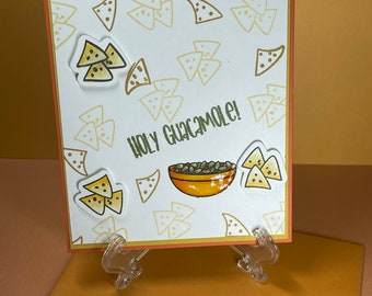 Guacamole Humorous Birthday Card