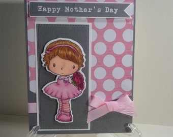 Mothers Day Rose Card