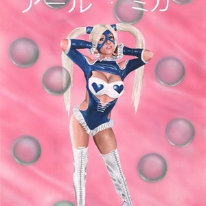 R&#39;Mika Art Print • Video Game Home Decor