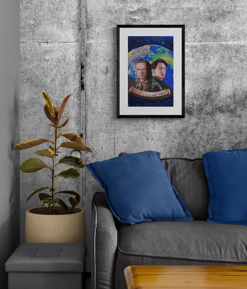 In Jacks We Trust Kunstdruck • Stargate und Doctor Who Wohndekor Bild 2