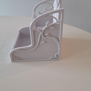 Organizador de mesa de 2 níveis em formato de castelo de princesa imagem 9