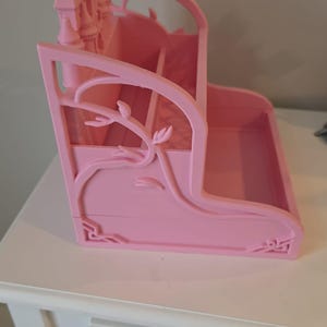 Organizador de mesa de 2 níveis em formato de castelo de princesa imagem 7