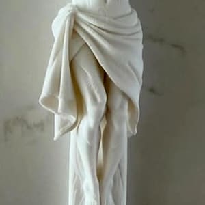 White Crucifix Wall Cross | Detailed Jesus on Cross INRI | 3D Printed Catholic image 5