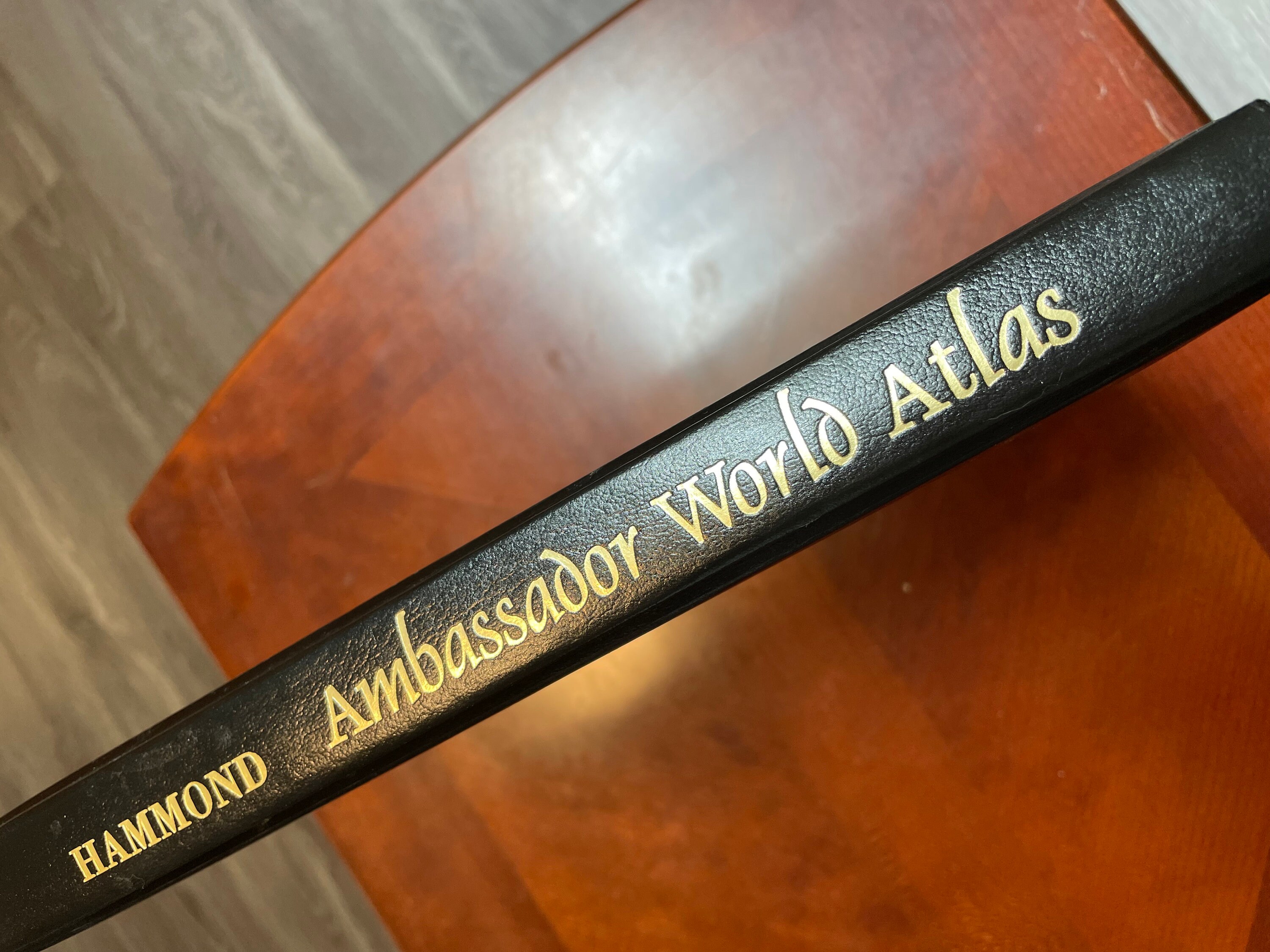 Book, Hammond Ambassador World Atlas. - Etsy