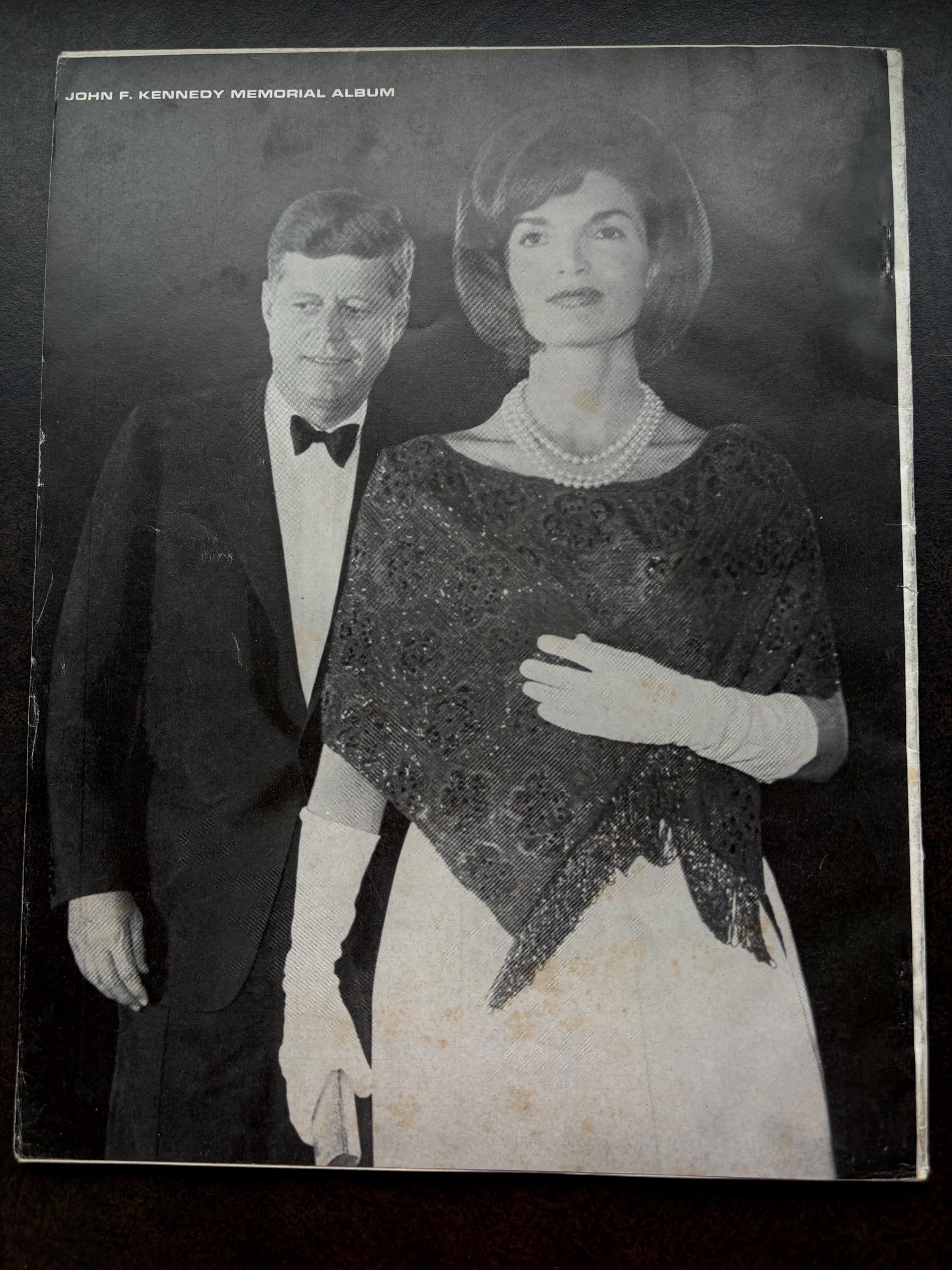 John F Kennedy Memorial Album - Etsy