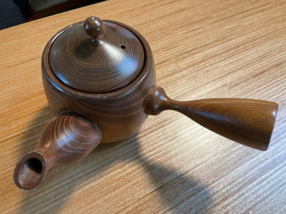 Wooden Teapot. - Etsy