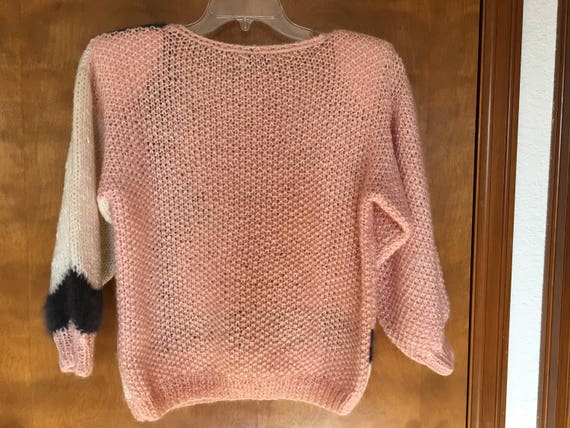 Hand knit sweater - image 4