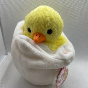 Eggbert the Beanie Baby Chick