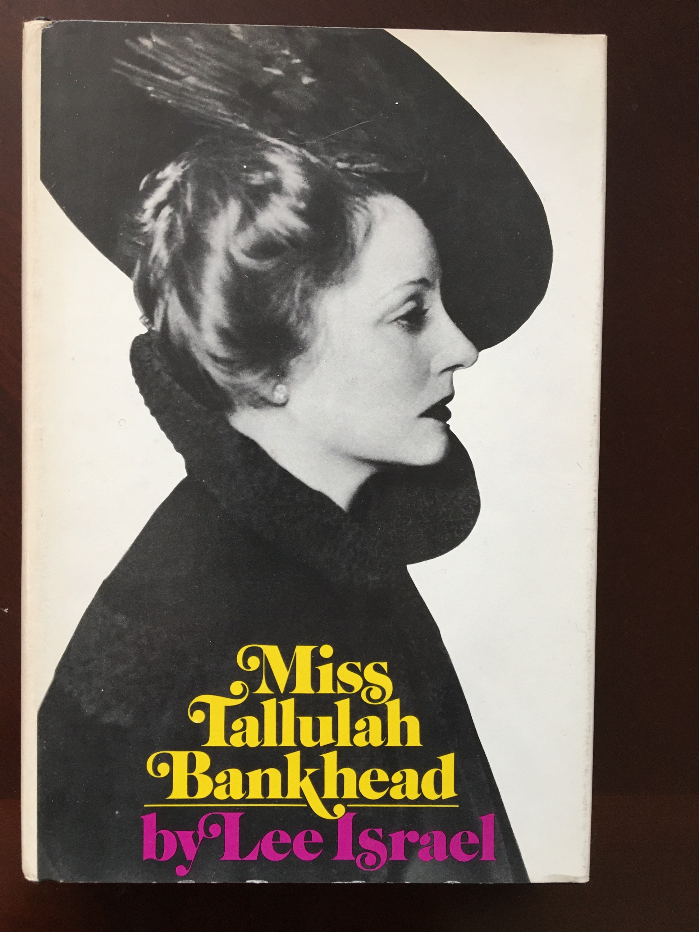 Book, Miss Tallulah Bankhead by Lee Israel. - Etsy Singapore