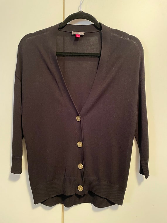 Light, Vintage, Black Vince Camuto Cardigan.