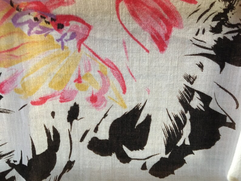 Floral cotton handkercheif.