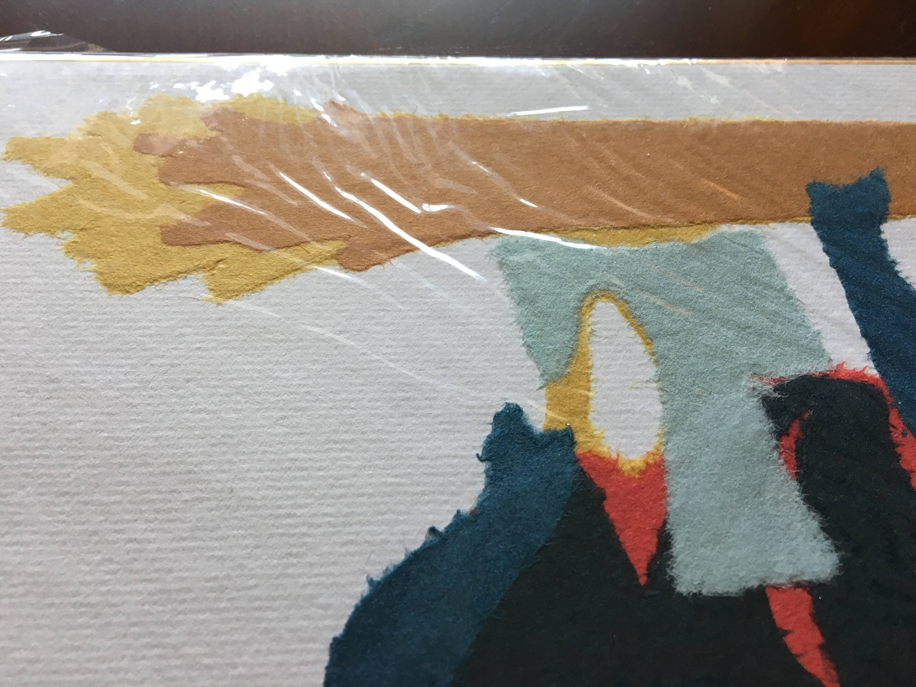 Chigirie Japanese Torn Paper Art of Female Farmer. Etsy Italia