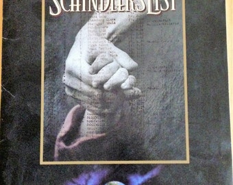 Movie press kit for Schindler's List, 1993.