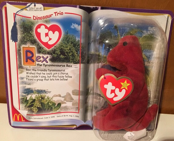 rex the tyrannosaurus beanie baby