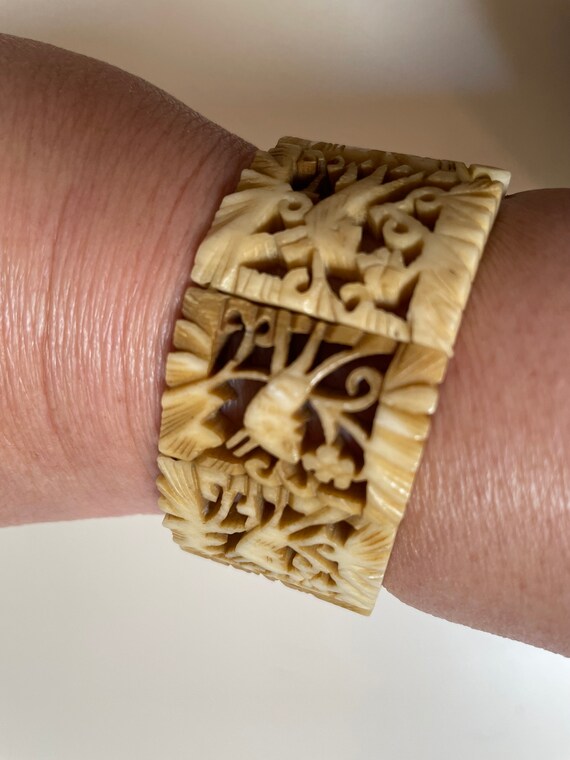 Carved Bracelet. - Etsy
