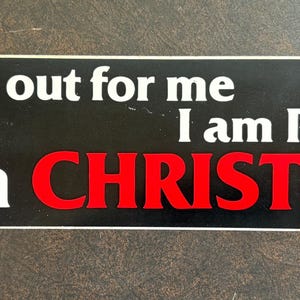 Christine, Movie Bumper Sticker.