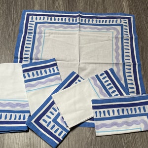 Set of six, quality cotton Napkins.