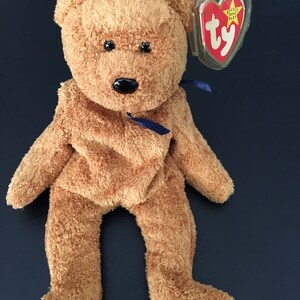 Fuzz the Beanie Baby Bear