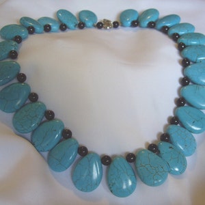 Turquoise Cleo collar. image 2