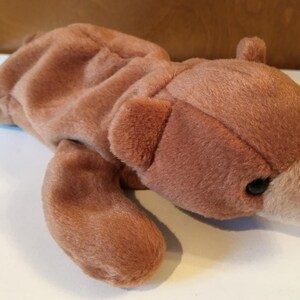 Cubbie, the brown bear Beanie Baby