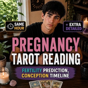 Lettura dei Tarocchi sulla Gravidanza | Previsione della Fertilità, Tempistiche del Concepimento