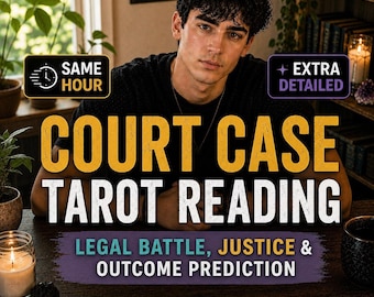 Court Case Tarot Reading | Legal Battle, Justice & Outcome Prediction