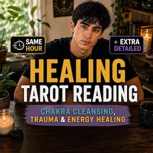 Chakra Cleansing Reading, Personalized Tarot Guidance for Energy Balance